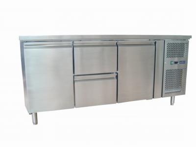 China 3 Shelf Under Counter Chiller Table With Embraco Compressor GN3110TN for sale