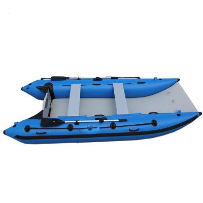 China Warter Sports ODM Schlauchboot 2022 Aluminum Floor Inflatable Rescue Boat Catamaran for sale