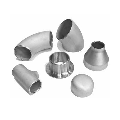 China Pipe Lines Connect Food Grade 304 Stainless Steel Pipe Fitting Stainless Steel Pipe Fittings Nipple Pipe Fittings for sale