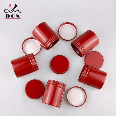 China Recyclable Lid 80ml Aluminum Cream Jar With High Screw Cap Aluminum Tea Jar for sale