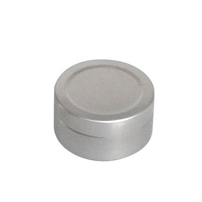 China Customized Eco-Friendly Cosmetic Cylinder Metal Jars Frosted Tins Candle Metal Jar With Lid YM3618 for sale