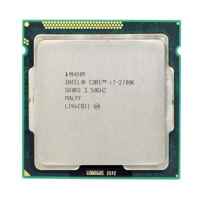 China Desktop Intel Core I7-2700K CPU Desktop Processor LGA 1155 Socket 3.5GHz 32 Nanometer Products Cache Main Place Stock Ready 100% test OK for sale