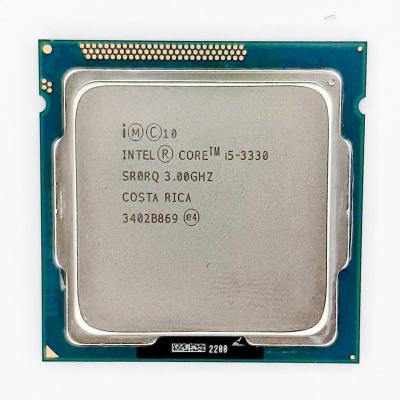 China Desktop Intel Core I5-3330 CPU Desktop Processor LGA 1155 Socket 3GHz 22 Nanometer Products Cache Main Place Stock Ready 100% test OK for sale