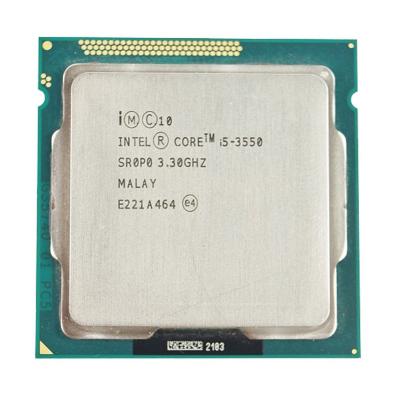 China Desktop Intel Core I5-3550 CPU Desktop Processor LGA 1155 Socket 3.3GHz 22 Nanometer Products Cache Main Place Stock Ready 100% test OK for sale