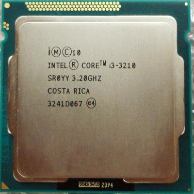 China Desktop Intel Core I3-3210 CPU Desktop Processor LGA 1155 Socket 3.2GHz 22 Nanometer Products Cache Main Place Stock Ready 100% test OK for sale