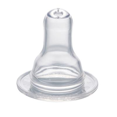 China BPA Free China Wholesale BPA Free Custom Injection Silicone Baby Liquid Nipple For Baby Bottle for sale