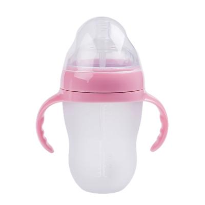 China BPA Free Silicon Bpa Free Anti Colic Baby Bottles Exhale Flexy Design Silicone Baby Bottle for sale