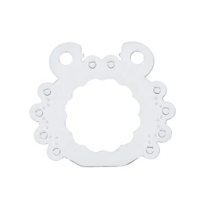 China Custom Antibacterial Pattern BPA Free Baby Teether Toys Soft Baby Teether Toy Silicone Baby Teether zu verkaufen