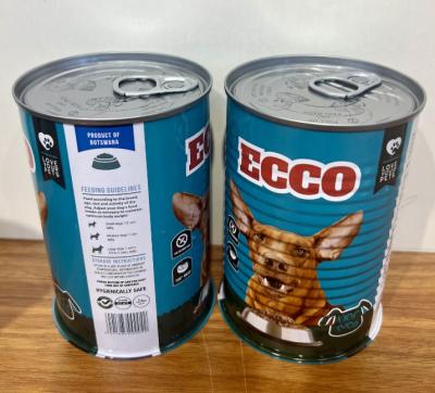 China Pet food can pet food tin Printing Method Printing Machine Customed Food Tin Can OEM for sale