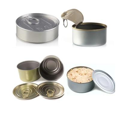 China Easy Open Ring Pull PET Canned Pet Food Tin Can With Custom Printed Logo And Printing Machine for sale