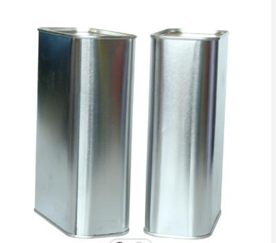 Cina olio per motori 1L Tin Can White Plastic Cap Tin Containers rettangolare in vendita