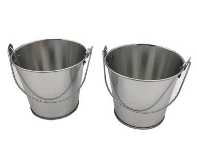 China Envase de acero inoxidable CMYK Champagne Ice Bucket del vino de la barra en venta