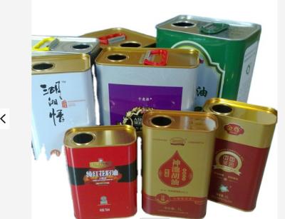 Cina metallo di 250ml 20L che cucina imballaggio pericoloso delle merci di Tin Container Food Packaging Cans in vendita