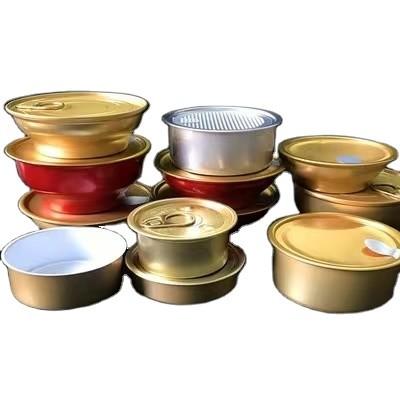 China Tarro autoadhesivo vacío de Tin Cans And Lids Metal del caramelo del OEM que empaqueta para la comida en venta