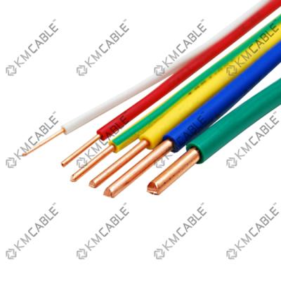 China H05V-U H07 V-U Single Core Solid Electrical Conductor Wire PVC Electrical Flexible Cable For Building Construction 2.5mm2 4mm2 6mm2 10mm2 for sale