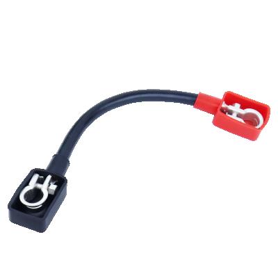 China KMCABLE Battery Aerial Red Black Pure Copper Inverter Cables Truss Solar RV Car Boat 9 in 3/8 Cable Hook Cover Auto Wire for sale