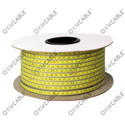 China Engineering Works Direct Sale 200M Length Ruler PE/PU Tape Ruler Steel Cable For Water Level Meter Stainless Steel Ruler Cable for sale