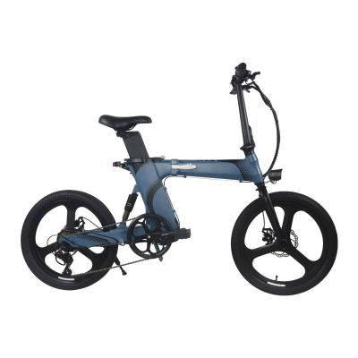 China EU E Bike 20Inch Z7 Fat Tire Electric Bike 36V 250W Battery Demountable Aluminum Folding Electric Bike 7 Speed for sale