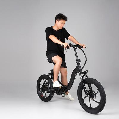 China Cheap Price Aluminum Alloy FS-X2 Fat Tire Electric Power Bike 350w 10 ah 20