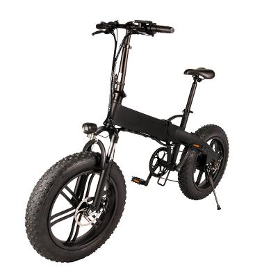 China New Popular E206 Foldable Electric Bicycle Cycling City Off Road Motor 350W Electric Bike Fat Tire Brushless Electric Adult Bike For Man for sale