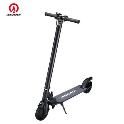 China ASKMY Unisex High Quality Black Electric Scooters 6.5