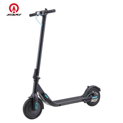 China ASKMY Unisex Cheap Lightweight Electric Scooter With Front And Rear LED Light EN Certification for sale