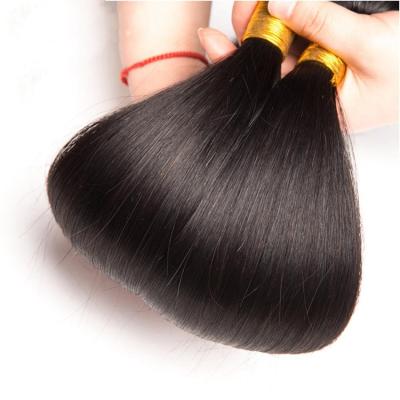 China High Quality Silky Straight Wave Silky Straight Hair Weave Hair Extensions, Factory Wholesale Cheap Brazilian Hair Bundles With Lace Closure for sale