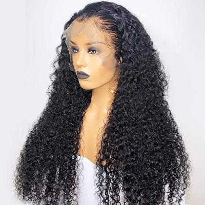 China Wholesale Water Wave Braid HD Lace Front Human Hair Wigs Glueless Virgin Hair Transparent Wigs For Women for sale