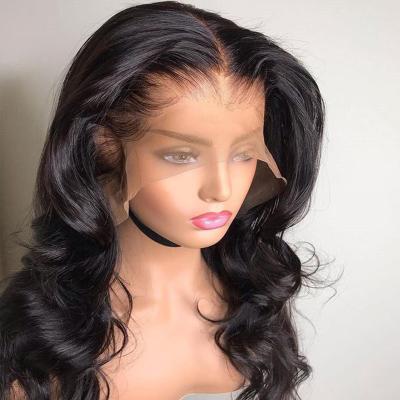 China Body Wave Human Hair Lace Front Wigs With Baby Hair Pre Plucked 150% Density Hair Wig For Women for sale