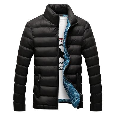 China Viable Pinghu FASHION 2020 Chinese Manufacturer Stock Wholesale Winter Thicken Plus Polyester Cotton Lightweight Padded Jacket For Men for sale