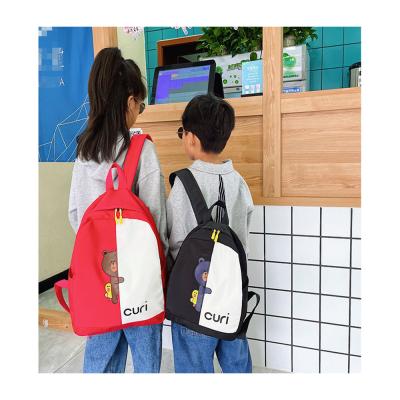 China Hot sale contrast color waterproof backpacks? old ? elementary school students school bags ride for girl for sale