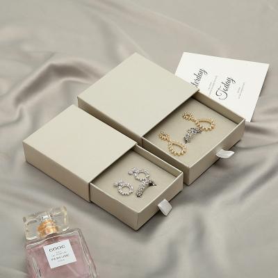 China Jewelry;Necklaces;bracelets;earrings;rings high quality high end grey jewelry packaging box for sale