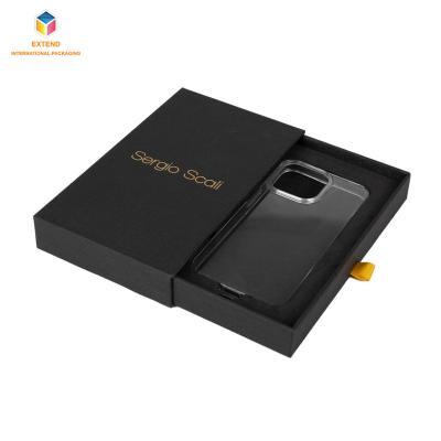 China Recyclable Custom Logo Paper Cover Screen Protector Cell Mobile Phone Case Packaging Box for sale