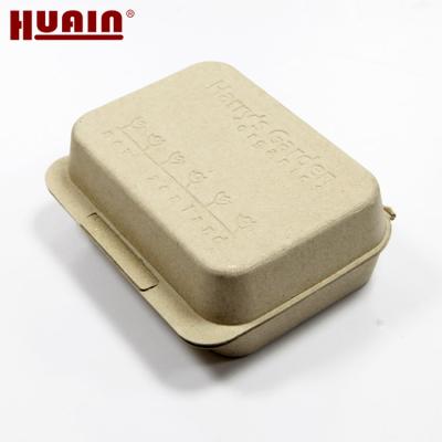 China Disposable Biodegradable Molded Packaging Pulp Packaging Box Eco - Friendly for sale