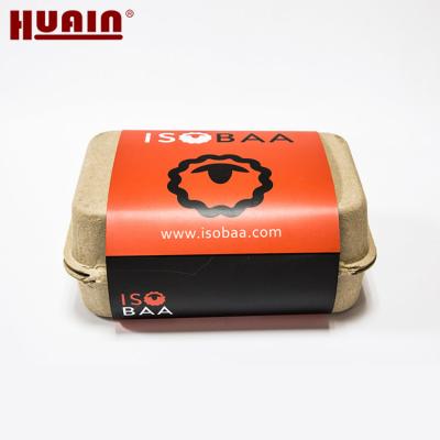 China Renewable Resources Eco Biodegradable Natural Fiber Pulp Food Box for sale