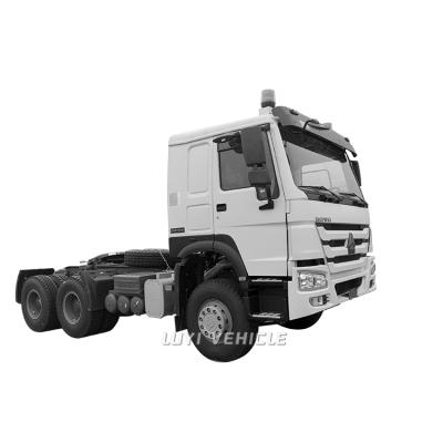 China 2021 New Sino Truck 420 HP Howo Tractor Truck 6X4 Tractor Trailer Tractor Head Truck For Sale 6800x2496x2958mm for sale