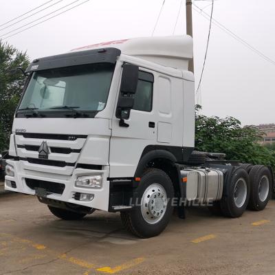 China 2021 New China Sinotruk 6*4 371hp 6800x2496x2958mm main trailer truck howo truck price for sale