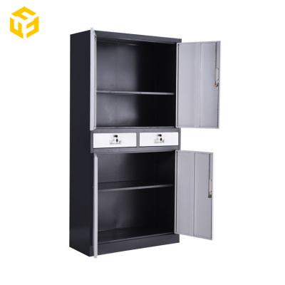 China Modern Lockable Steel Storage Cabinet Dining Cupboard Metal Cabinet for sale