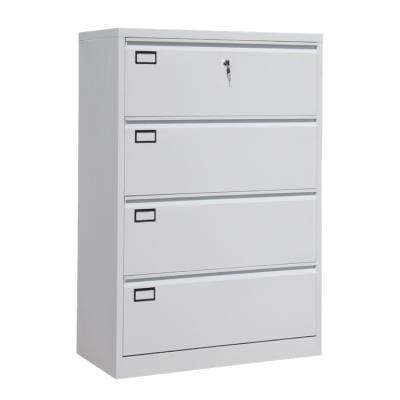 China Modern Luoyang 4 Drawer Side Steel Filing Cabinet for sale