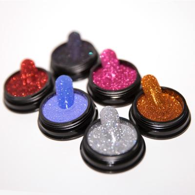 China Sugar Nail Powder Glitter Dust more Shiny for UV Gel Gradient Laser Polish Nail Art for sale