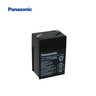 China Power Tools Panasonic 6V 4.5Ah Lead Acid Battery LC-R064R5 For Rechargeable Lanterns for sale