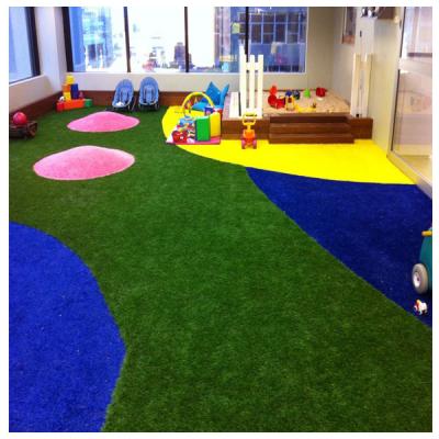 China 3U90 Natural green garden used Artificial grass turf Plastic carpets for sale