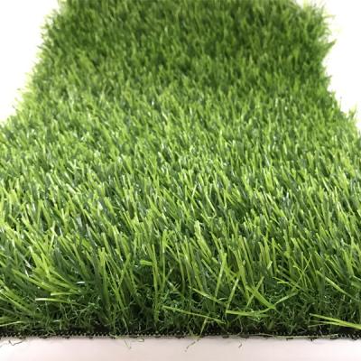 China 25mm Height 16800 Density Landscaping Synthetic Grass for Playground for sale