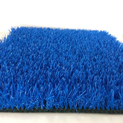 China Blue Red Yellow Purple White Colorful Yarn Artificial Grass Carpets for kindergarten and playground for sale