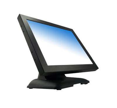 China VGA Powered Multi Touch Monitor 15 Inch 5 Wire Resistive Touch for sale