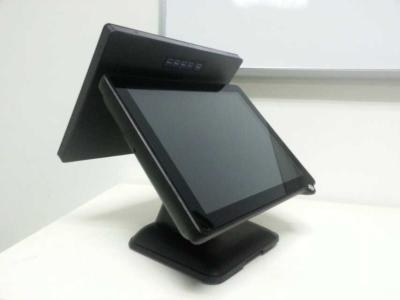 China Mainboard Thinnest Touch Screen Pos Terminal With LED Customer Display for sale