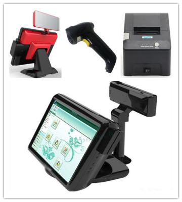 China Retail 15 Inch Touch Screen Pos Terminal With Customer Display for sale