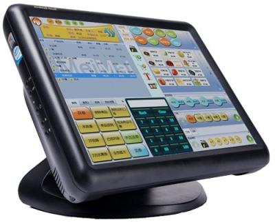 China Dual Core Resistive Pos Cash Register 1.80 GHz Aluminium Base for sale