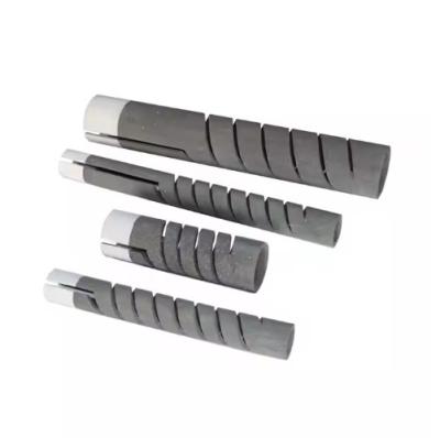 China 1500~1625°C Degree Double Spiral Sic Element High Temperature Resistance Silicon Carbide Heating  Element For Furnace for sale