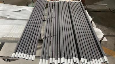 China 1200C Silicon Carbide Rod / Sic Heating Elements For Electronics Industry for sale